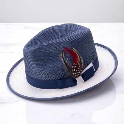 Two-Tone | Panama Fedora Hat