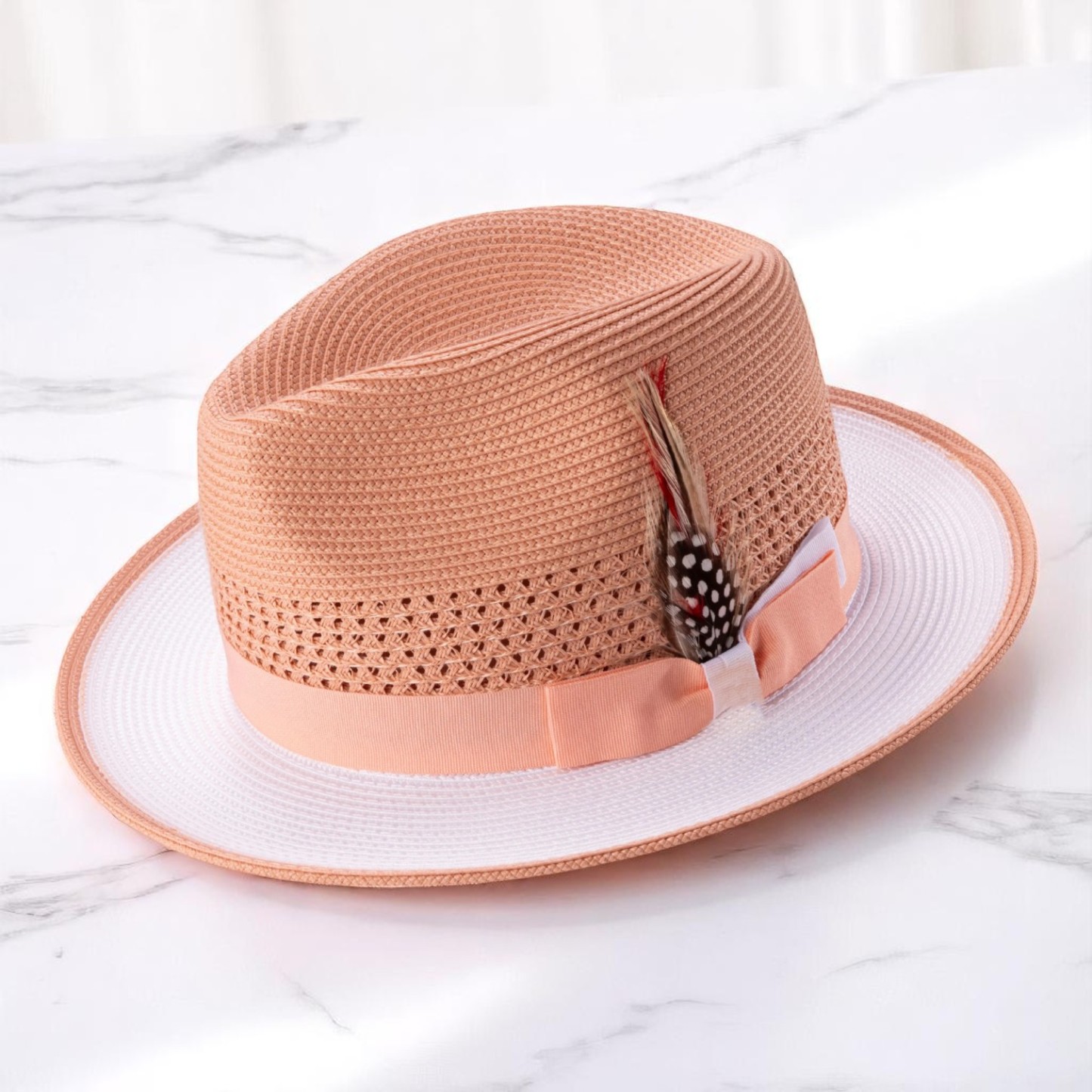 Two-Tone | Panama Fedora Hat