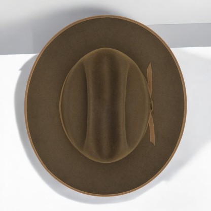Wool Felt Open Road Fedora Hat