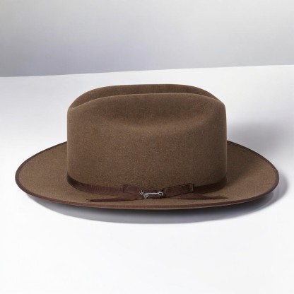 Wool Felt Open Road Fedora Hat