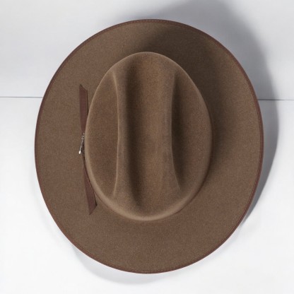Wool Felt Open Road Fedora Hat