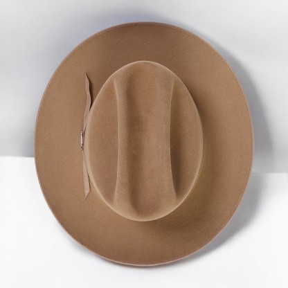 Wool Felt Open Road Fedora Hat
