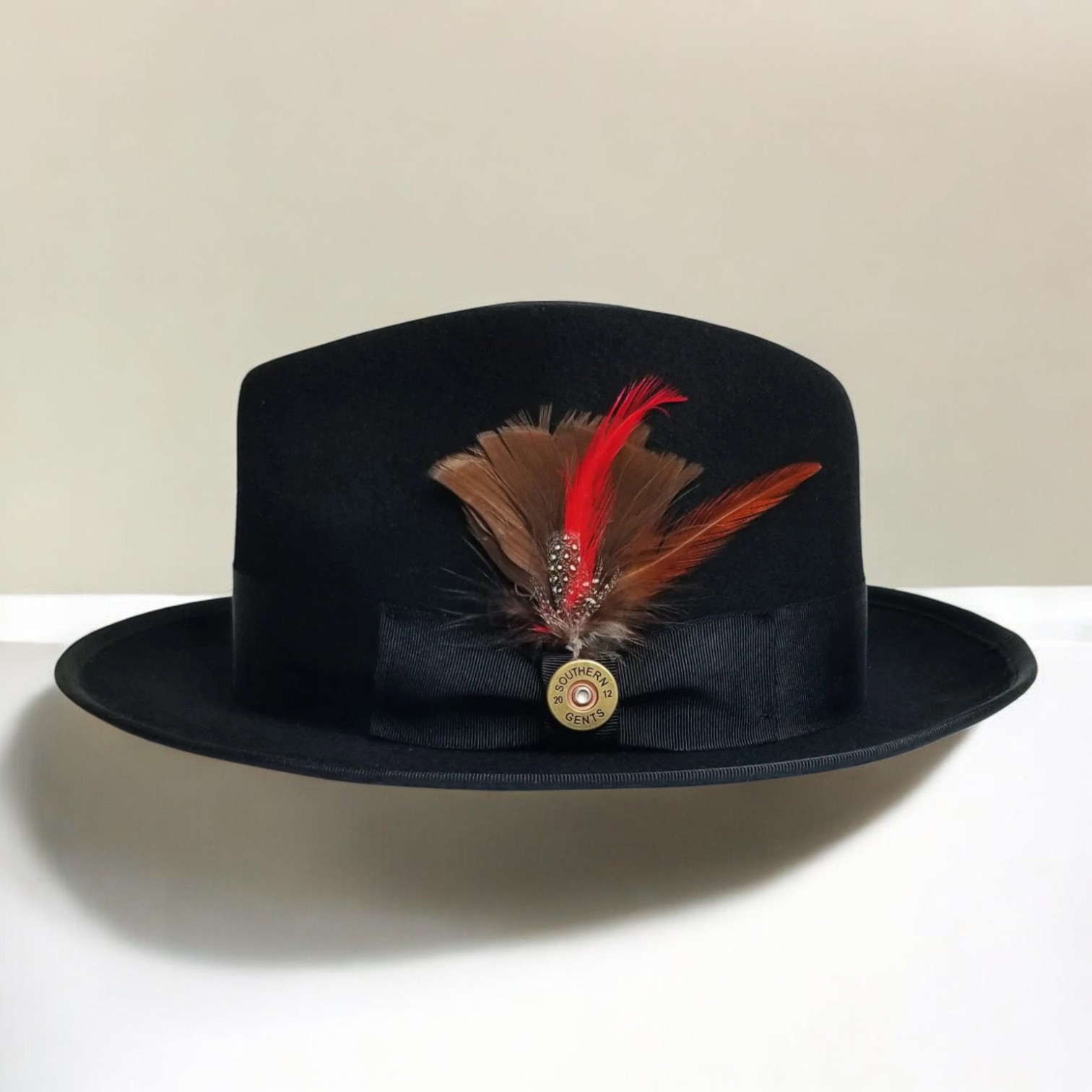 Bikary | Wool Felt Fedora – Black