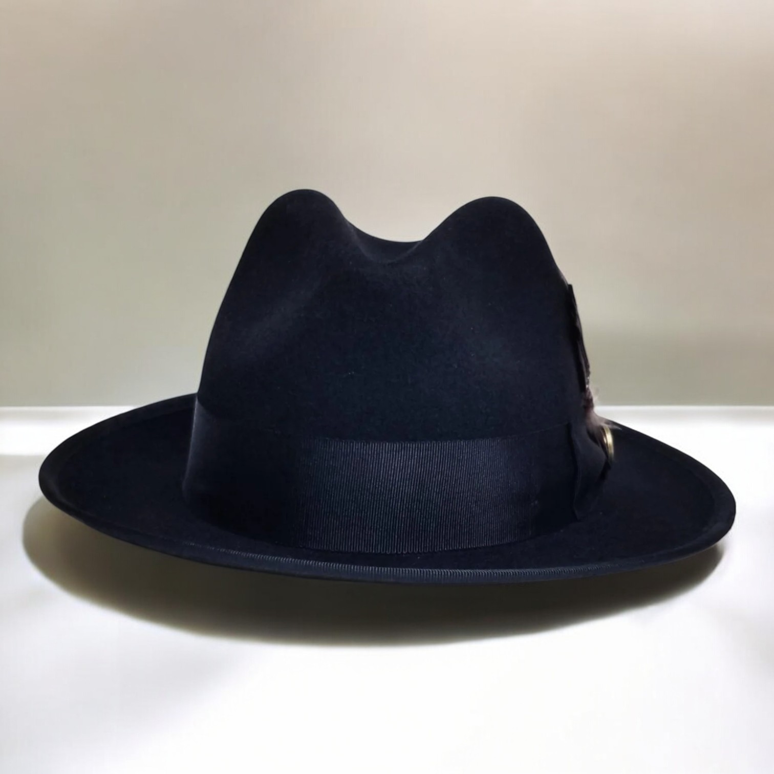 Bikary | Wool Felt Fedora – Black