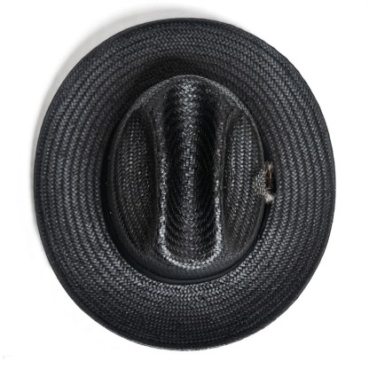 Patriotic Straw | Panama Fedora Hat - Brown