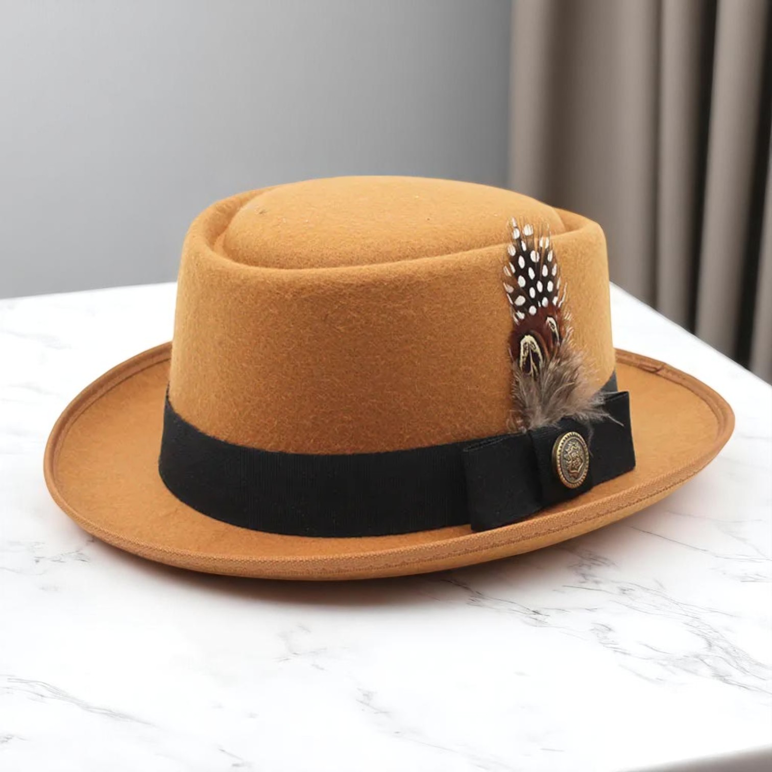 Cliff Bowler Hat-Khaki