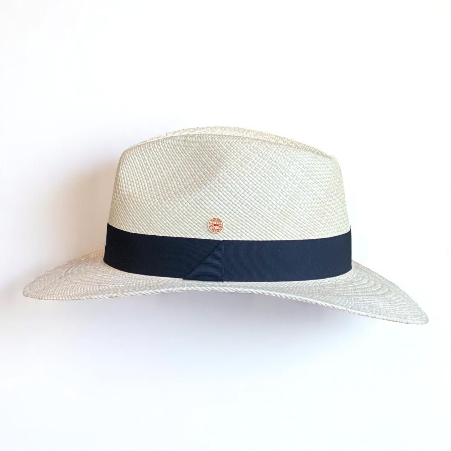 Can be rolls up for packing | Handmade Panama Hat - Natural