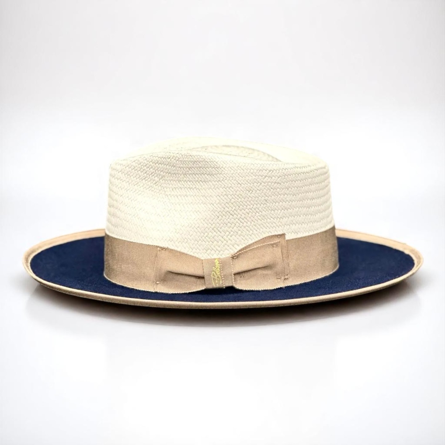 Two Tone | Exclusive Panama and Felt Fedora Hat