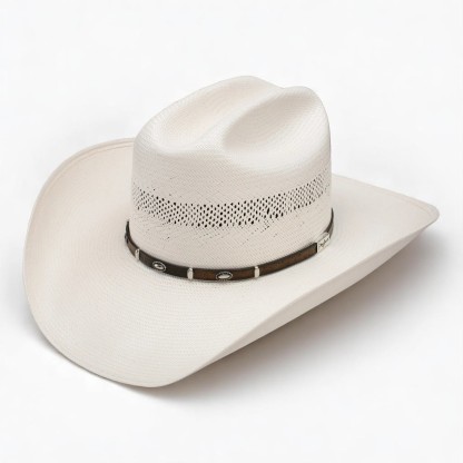 Mesa | Straw Cowboy Hat - Silver