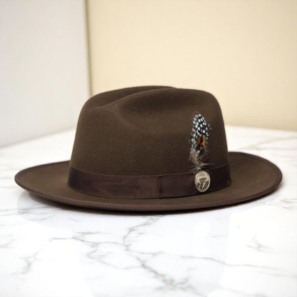 Ranch | Ribbon Fedora Hat