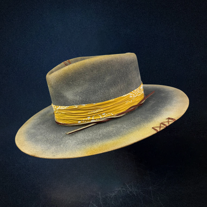 "Road Brave XXIII" Custom Fedora Hat