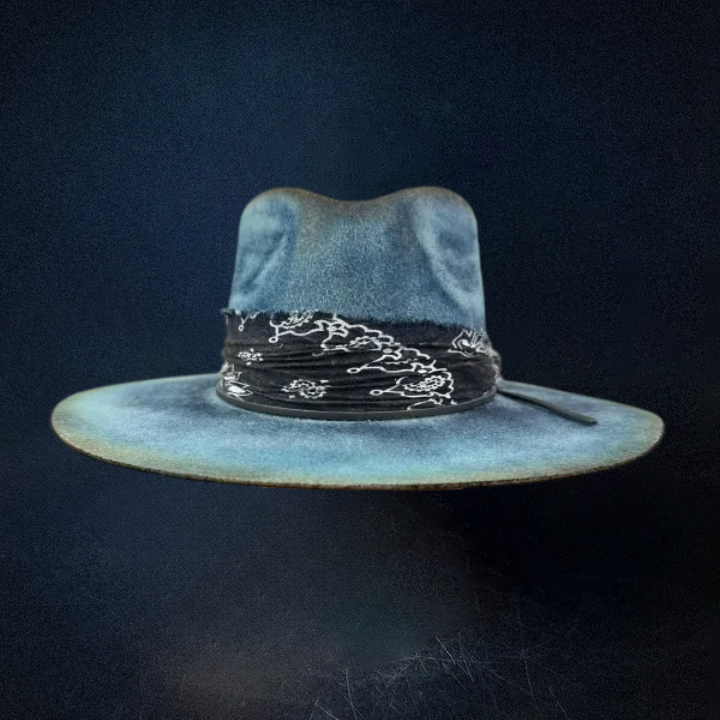 "Road Brave XI" Custom Fedora Hat
