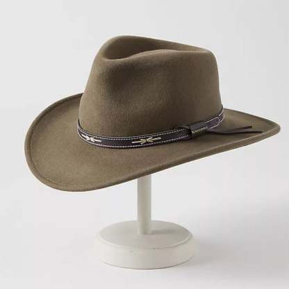 Crushable Wool Cowboy Hat