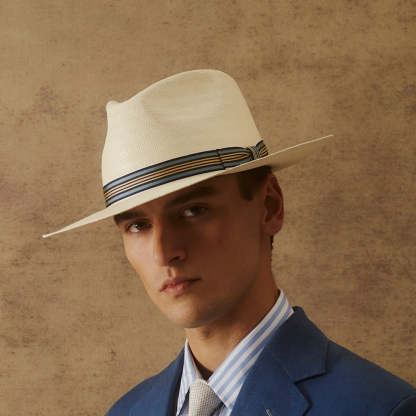 Advanced Original Panama Natural Toquilla Straw | SHACKLETON-Handwoven in Ecuador