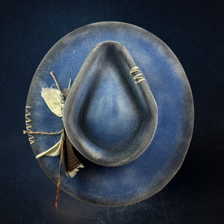 "Road Brave XII" Custom Fedora Hat