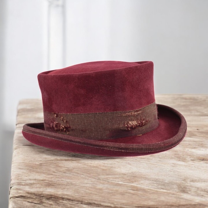 Vintage Western Desert Top Hat
