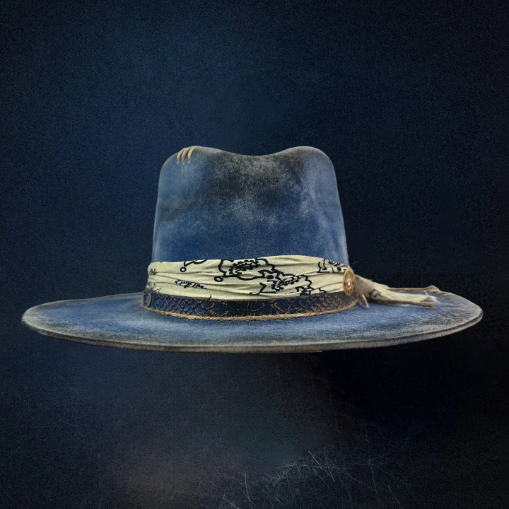 "Road Brave XII" Custom Fedora Hat