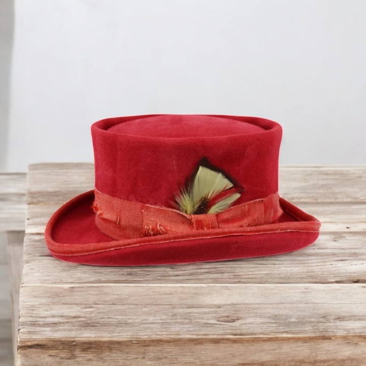 Vintage Western Desert Top Hat