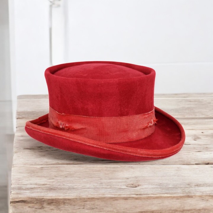 Vintage Western Desert Top Hat