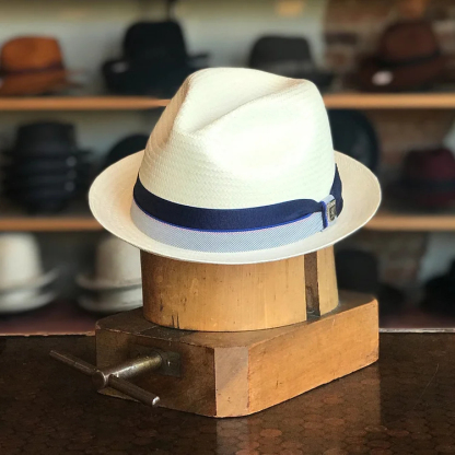 Ranch & Row Fedora-Brunswick Navy [BUY 2 FAST SHIPPING & BOX PACKING]