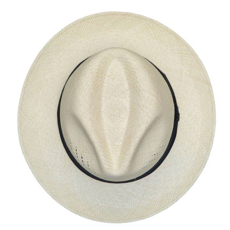 Classic Vented | Original Panama Hat | Brisa Weave | Natural Straw | Black Band | Handwoven in Ecuador | GPH | HatBox Included-BOX PACKING