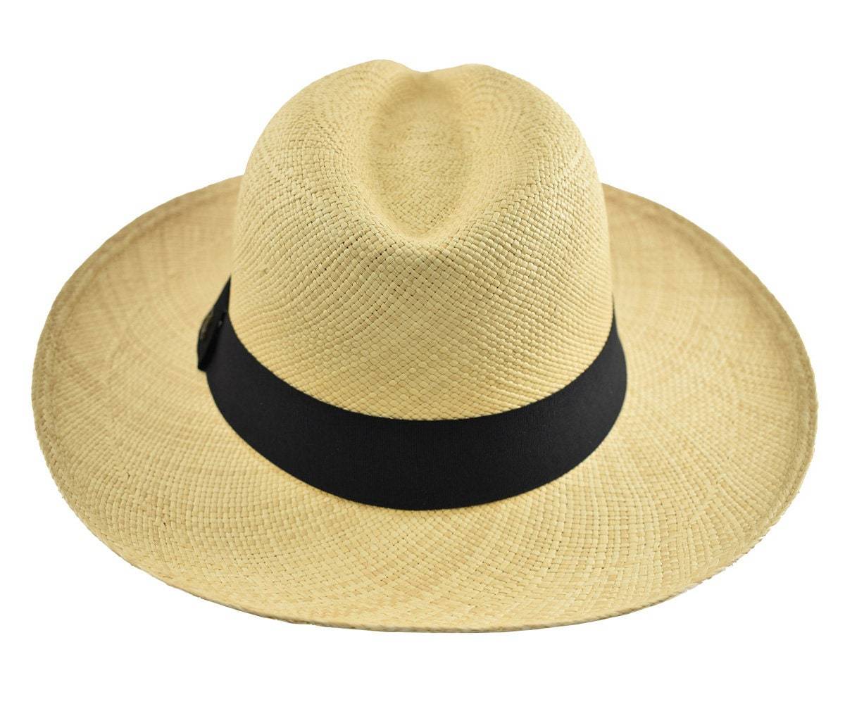 Advanced Original Panama Hat-Natural Toquilla Straw-Handwoven in Ecuador