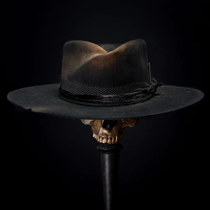 "Heavy Metal" Custom Cowboy Hat