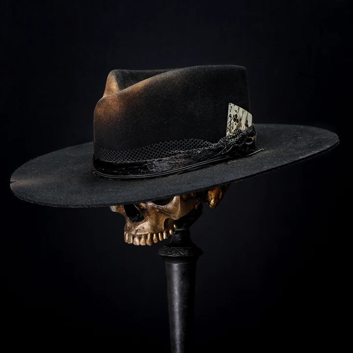 "Heavy Metal" Custom Cowboy Hat