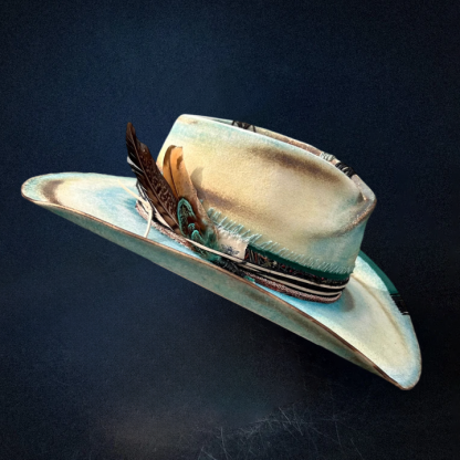 "Coastline" Custom Cowboy Hat