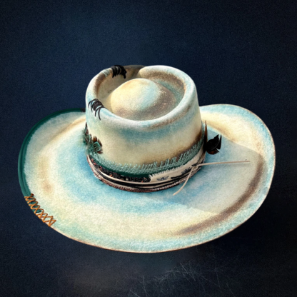 "Coastline" Custom Cowboy Hat