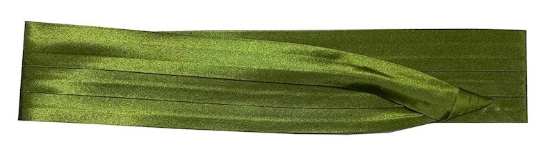 Hat Bands - 3-Pleated "Satin" Hat Bands with 2-End Hooks
