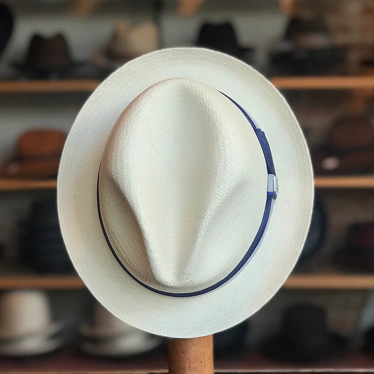 Ranch & Row Fedora-Brunswick Navy [BUY 2 FAST SHIPPING & BOX PACKING]
