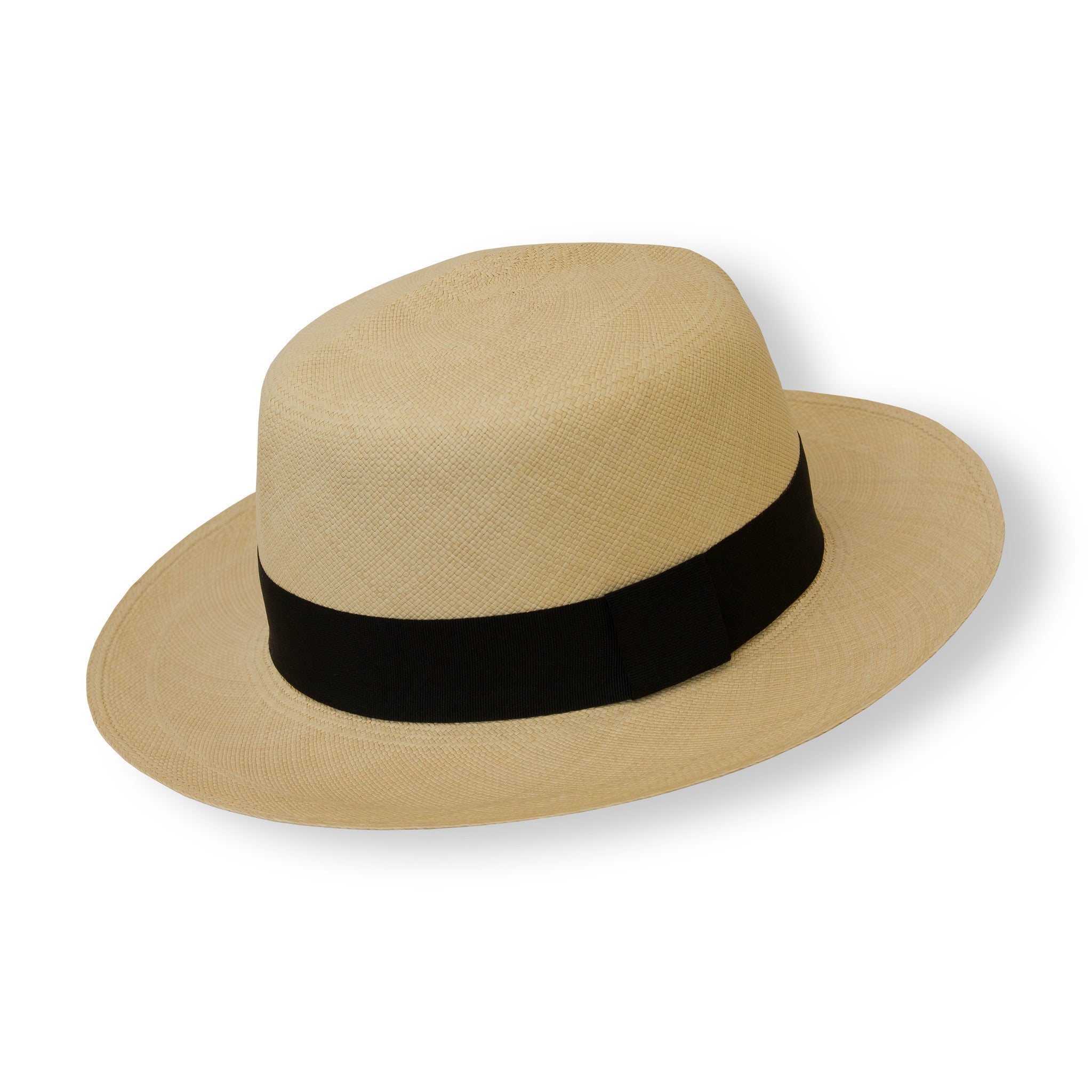 Signature Range | Classic Panama Hat - Natural with Black Band