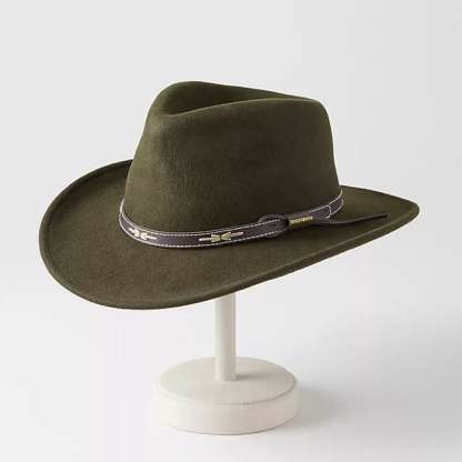 Crushable Wool Cowboy Hat