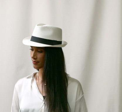 Trilby VeranoSophie-Handmade Panama Hat