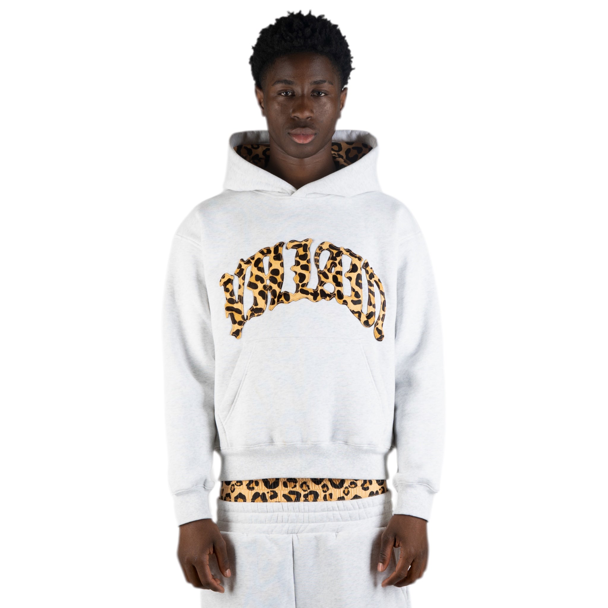 LEOPARD HOODIE SET
