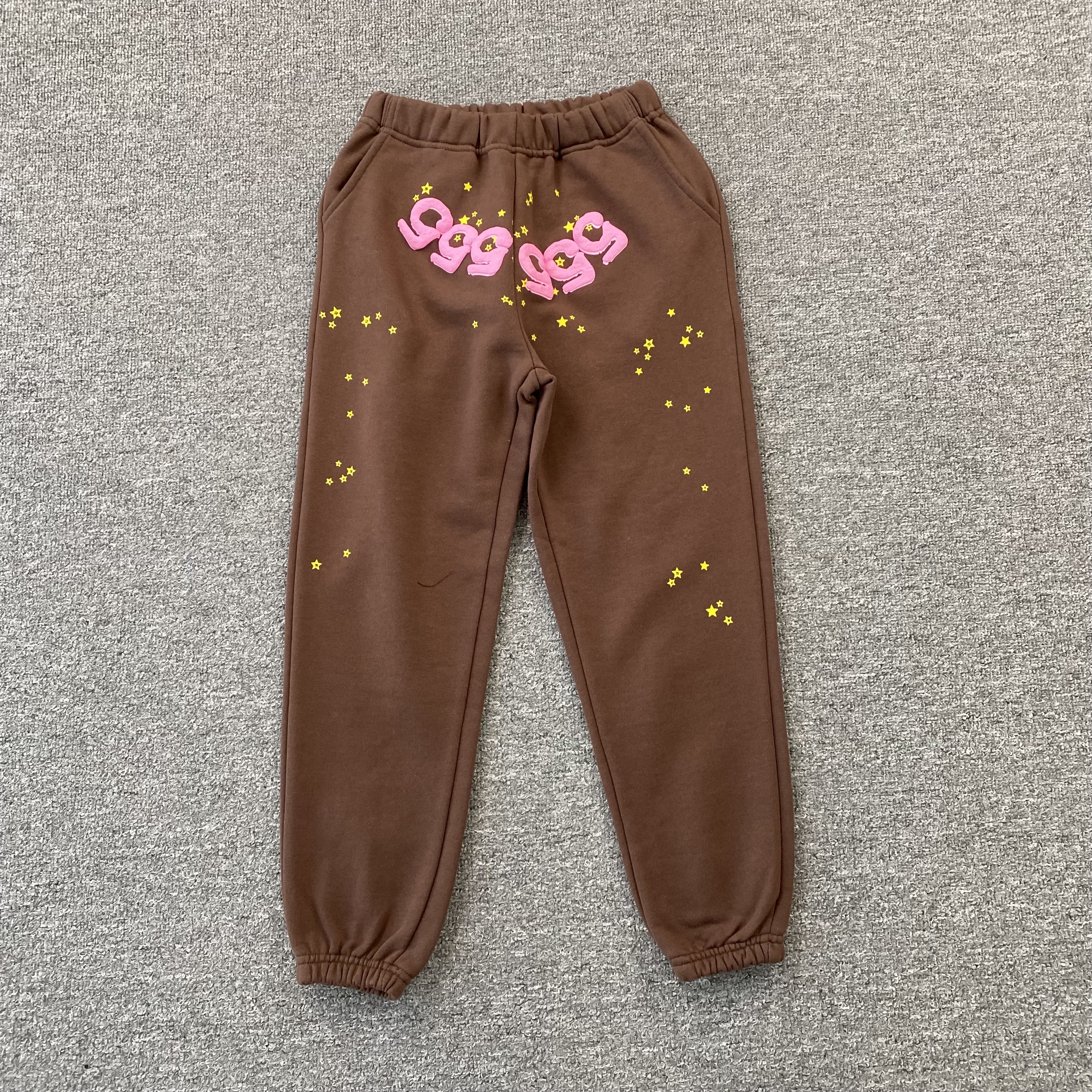 22_228 Street Style Spider Graphic  Tracksuit(Kids Clothing)
