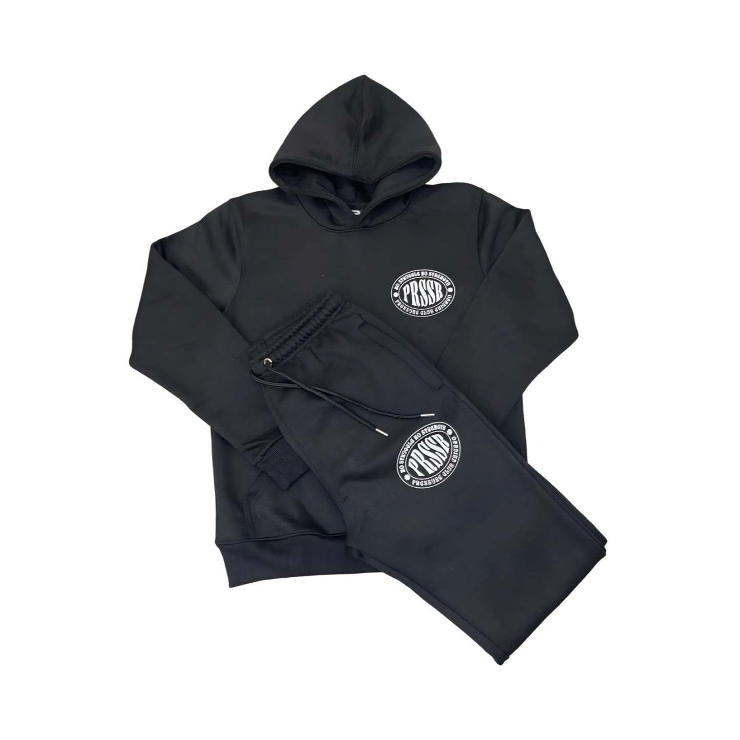 Men's casual long-sleeved hoodie set