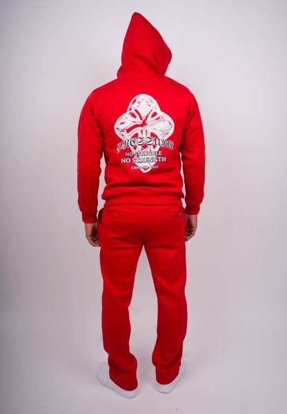 Men's casual long-sleeved hoodie set