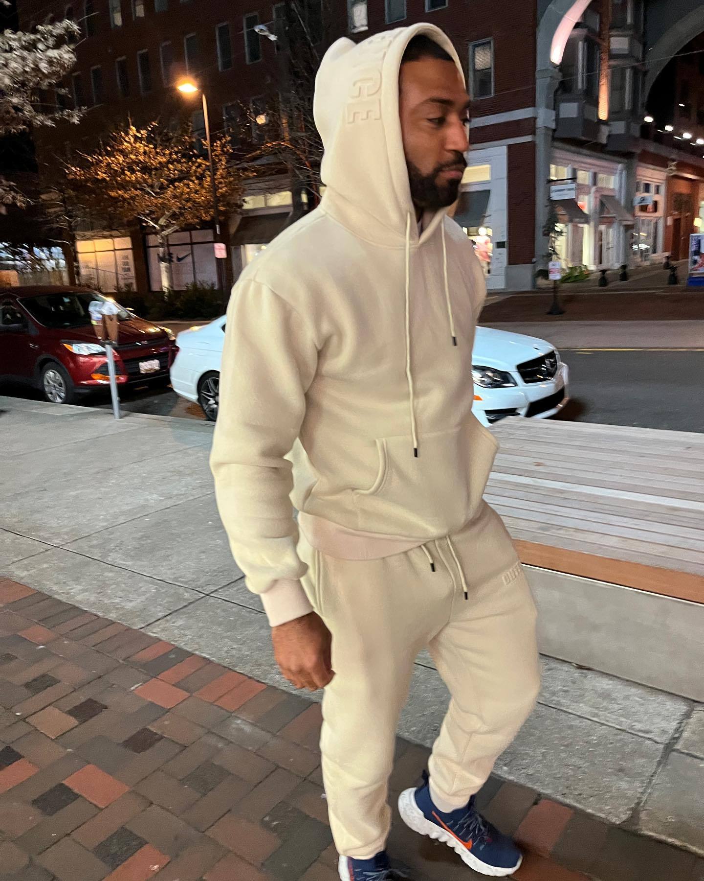 Men's casual hoodie set