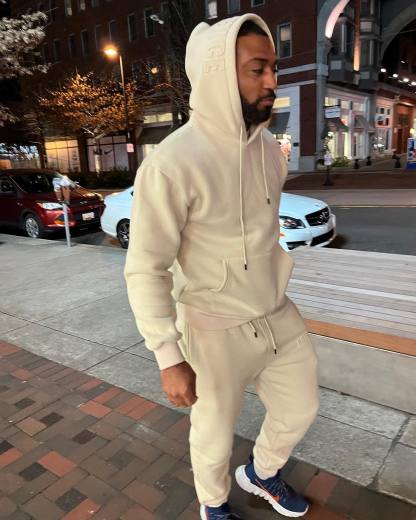Men's casual hoodie set