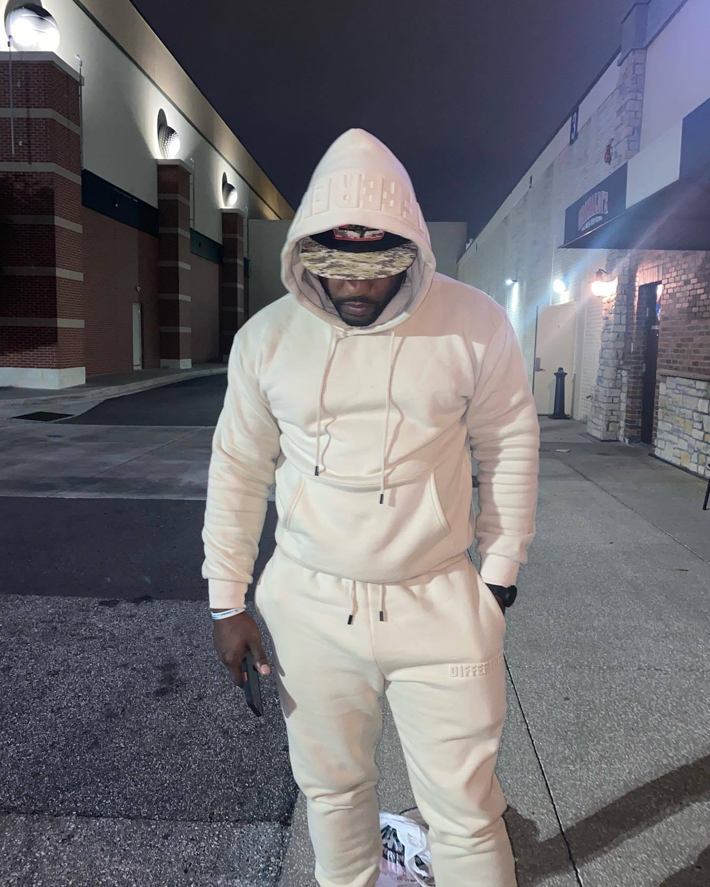 Men's casual hoodie set