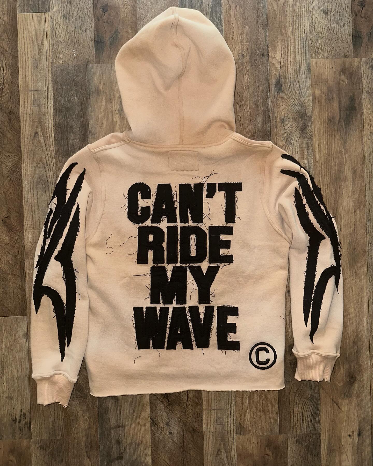 Patchwork casual hoodie set