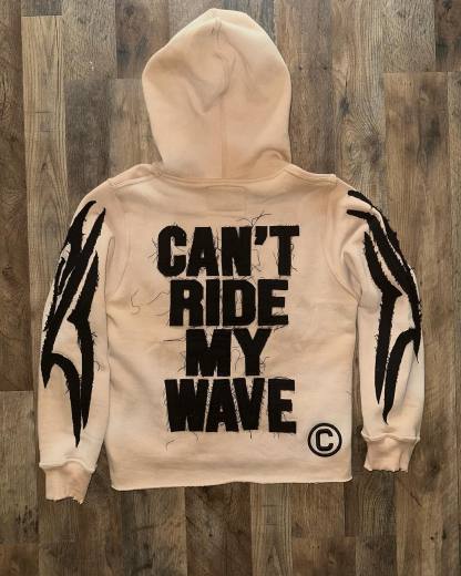 Patchwork casual hoodie set