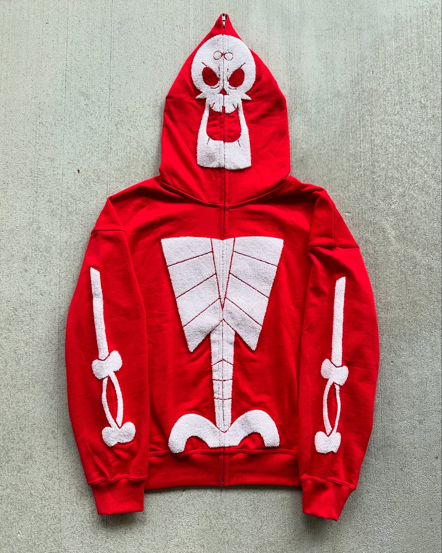 Casual full-zip hoodie