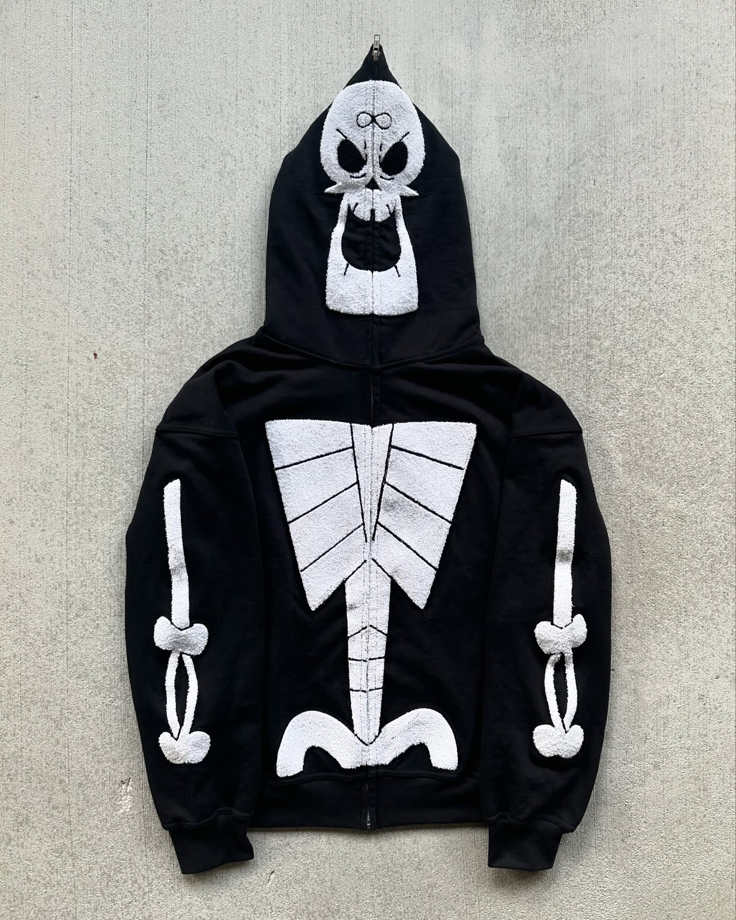 Casual full-zip hoodie
