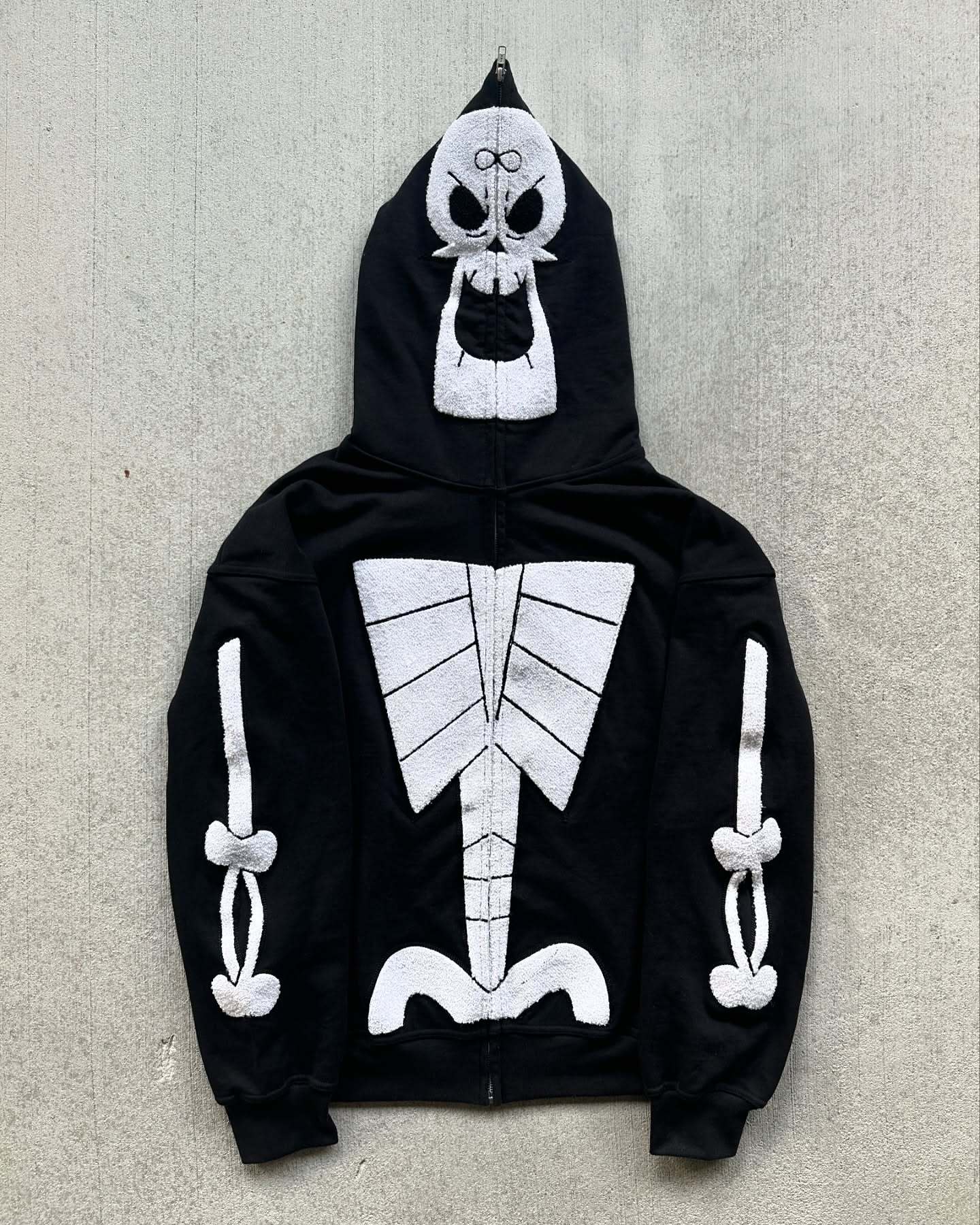 Casual full-zip hoodie