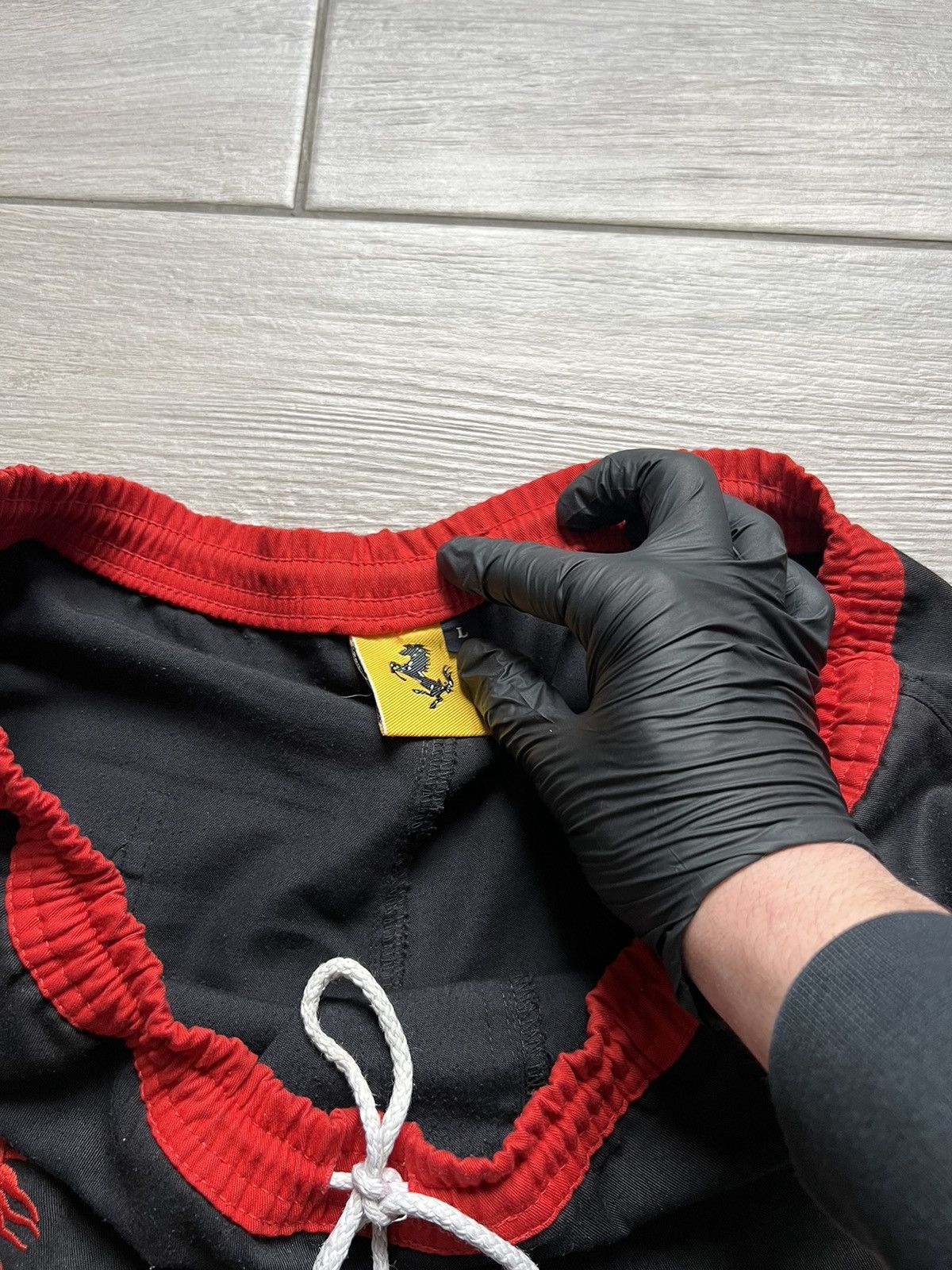 Ferrari printed shorts