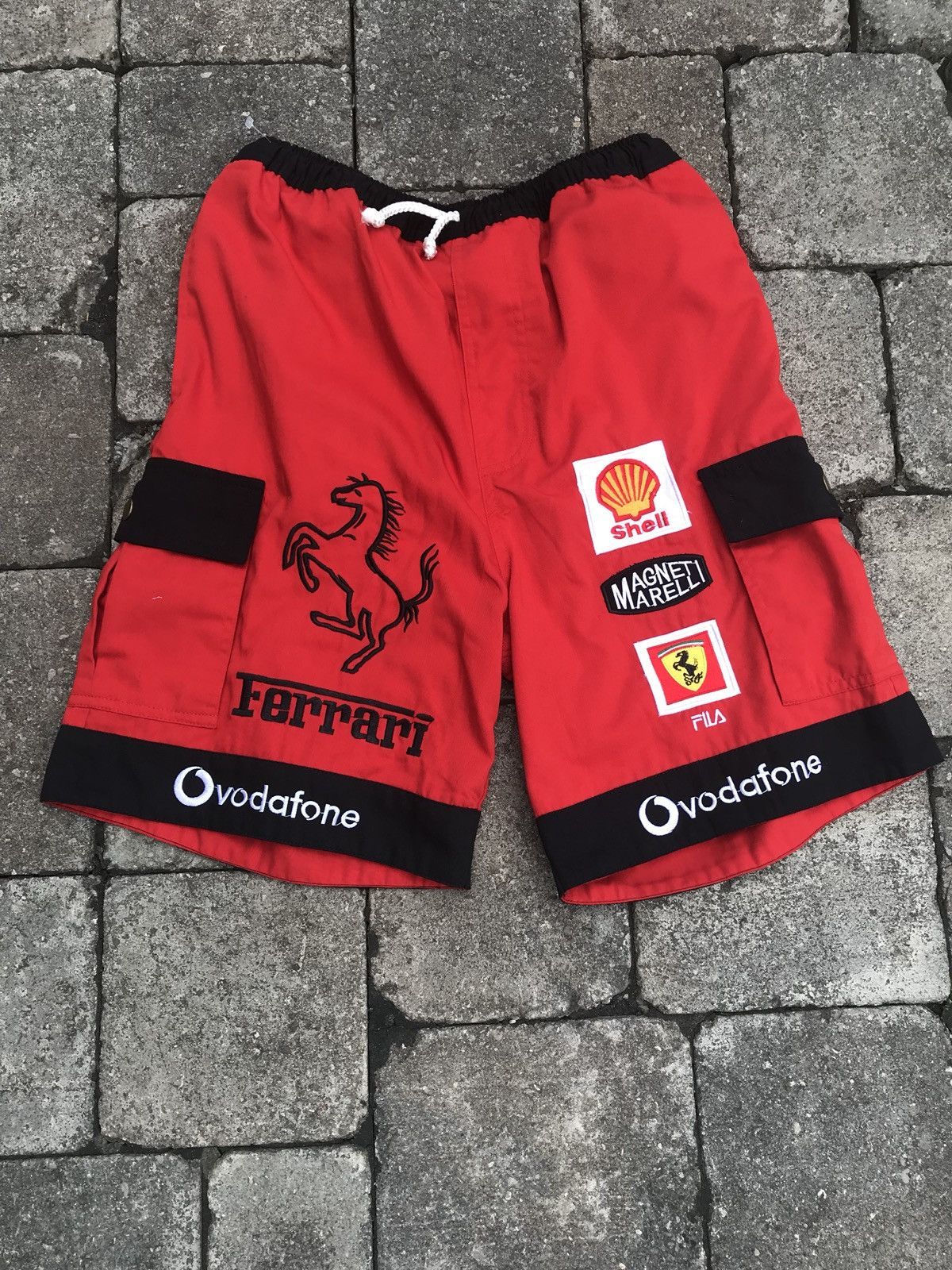 Ferrari printed shorts