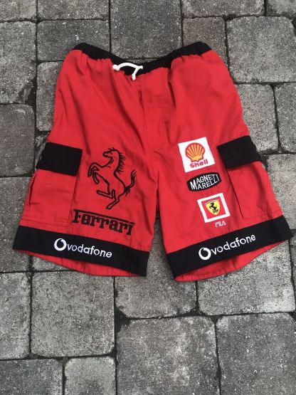 Ferrari printed shorts
